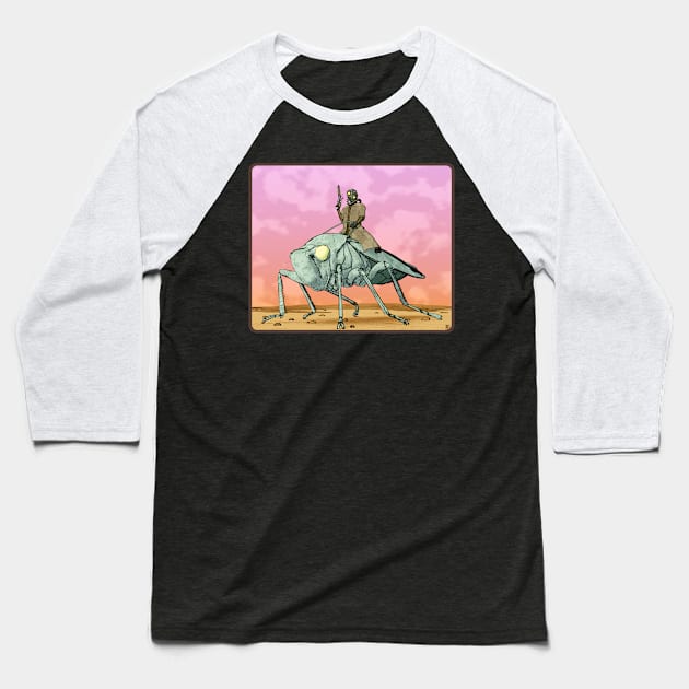 Desert Scout Baseball T-Shirt by Mist Grafik